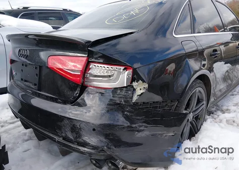 2013 Audi S4 3.0T Premium Plus z USA, uszkodzony, nr VIN WAUMGAFL7DA163164